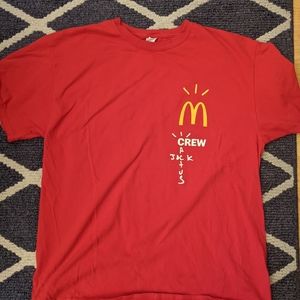 Travis Scott McDonald's Work Shirt
